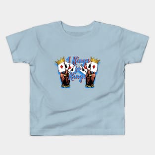 Oiler Kings Kursive Kids T-Shirt